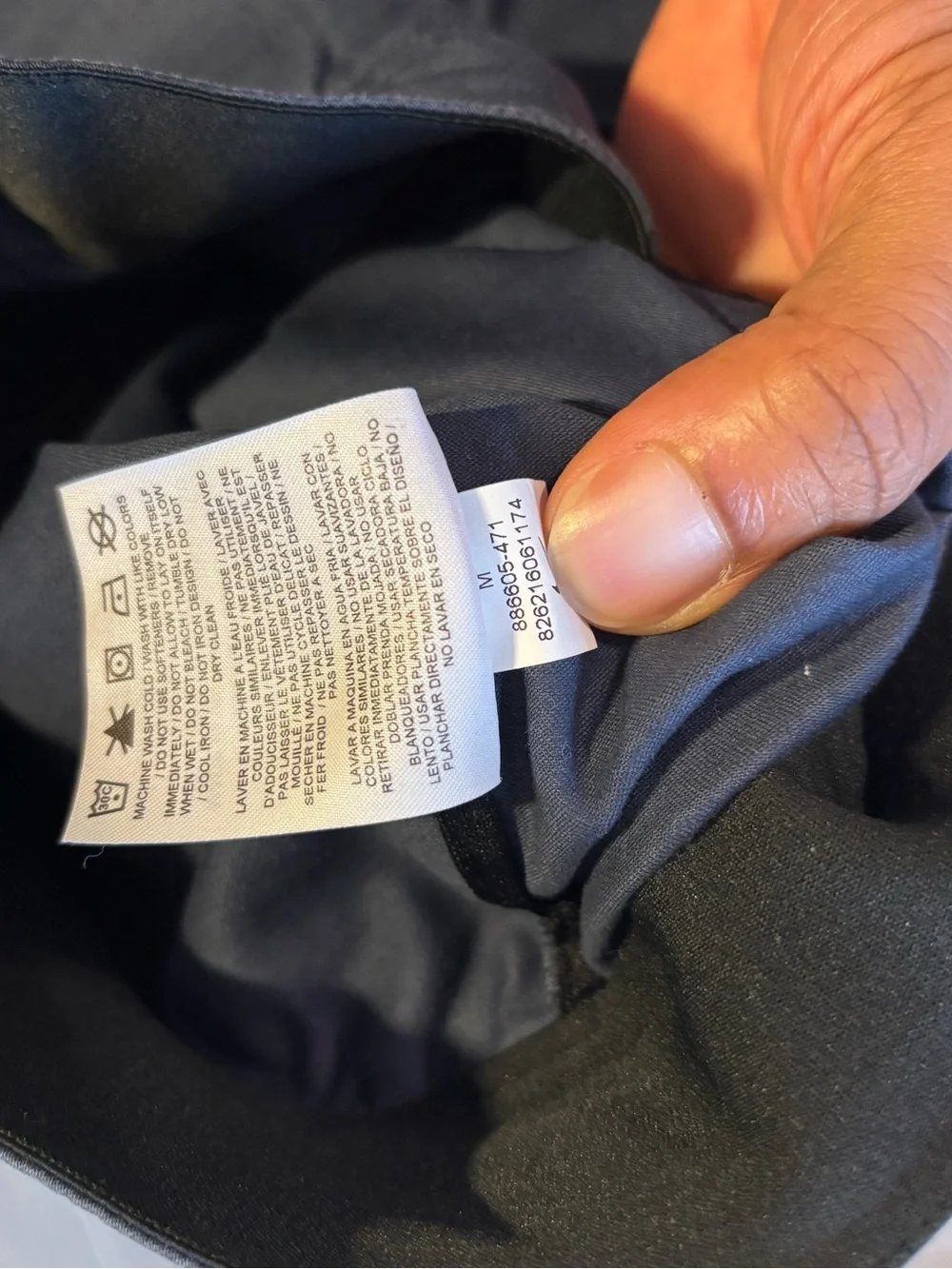 Vintage nikelab Cropped pants dark blue size medium